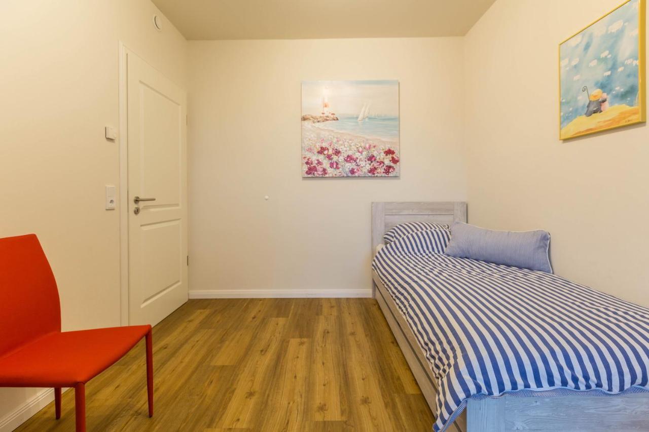 Ferienwohnung Büsumperle Rot Exterior foto